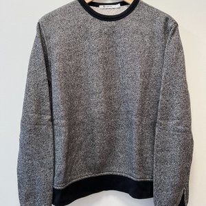 T BY ALEXANDER WANG Crew Neck Long Sleeve Sweatshirt